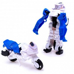 Время игры Набор роботов «Полицейский отряд», 5 трансформеров, собираются в 1 робота
