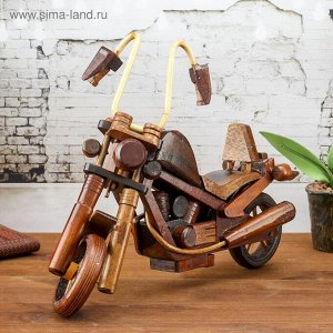 Сувенир «Мотоцикл», 31x20x10 см, дерево
