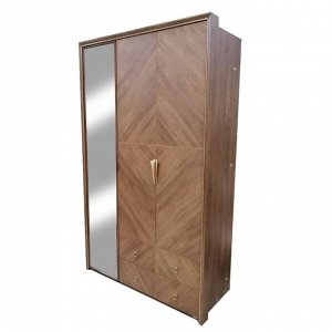 Шкаф платяной Bellona Palma 3-х дверный с зеркалом (PALM-21)