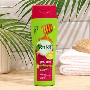 Шампунь для волос Dabur VATIKA Naturals Repair & Restore исцеление и восстановление, 200 мл