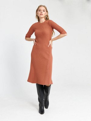 Платье (048/светло-коричневый)