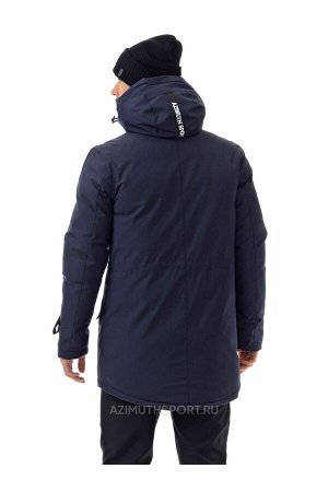 Мужскaя зимняя куртка-парка Azimuth A 8522_130 Темно-синий