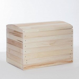 Комод деревянный сундук "Глобус", 80x50x57см, "Добропаровъ"