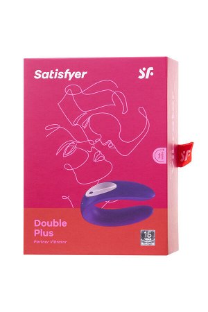 МНОГОФУНКЦИОНАЛЬНЫЙ СТИМУЛЯТОР ДЛЯ ПАР SATISFYER PARTNER TOY PLUS, СИЛИКОН, ФИОЛЕТОВЫЙ, 18СМ