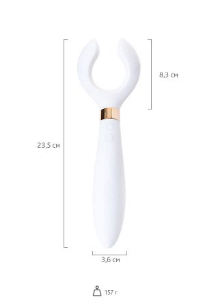 МНОГОФУНКЦИОНАЛЬНЫЙ СТИМУЛЯТОР ДЛЯ ПАР SATISFYER PARTNER MULTIFUN 3, СИЛИКОН, ЧЁРНЫЙ, 23,5 СМ