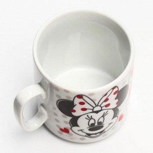 Кружка керамическая "Minnie", Минни Маус, 300 мл