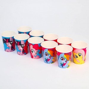 Hasbro Стакан бумажный &quot;С Днем Рождения&quot;, My Little Pony