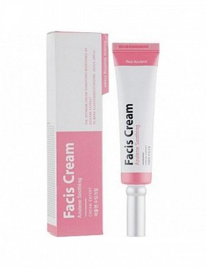 JIGOTT FACIS AZULENE SOOTHING CREAM 35ml Успокаивающий крем для лица с азуленом 35мл