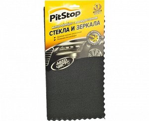 Салфетка для автомобиля " PITSTOP " с полиурет.пропиткой 30*30см