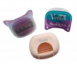 Две сменные кассеты + чехол GILLETTE Сomfortglide VENUS BREEZE