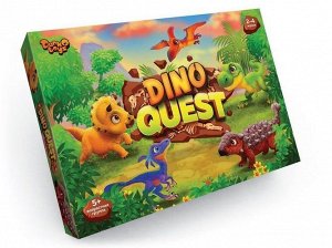 Игра настольная "Dino Quest",36*2*25 см