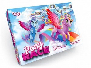 Игра настольная "Pony Race" 37*4*26 см