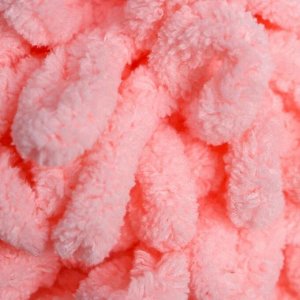 Пряжа "Puffy" 100 % микрополиэстер 9м/100г  (638 - детский розовый)