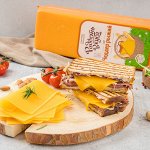 Сыр Чеддер рыжий 45% ТМ Радость Вкуса (Семикаракорский СЗ)кор 4*3,5