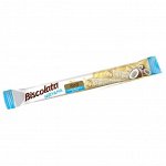 Вафельные трубочки Biscolata roll с белым шок, мол.начинкой и кокосом 22,5гр