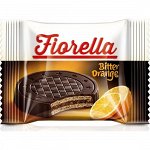 Вафли Фиорелла(Fiorella) в темном шоколаде с апельсином 20гр