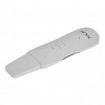 Аппарат Bradex KZ 0402, для ультразвуковой чистки лица, 3 Вт, 3 режима, белый