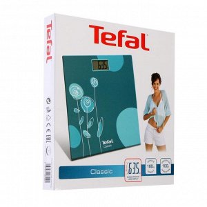 Весы напольные Tefal PP1533V0, электронные, до 160 кг, бирюзовые