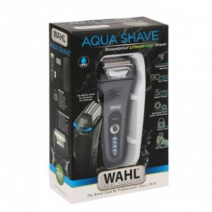 Электробритва Wahl Aqua Shave 7061-916, сетчатая, от сети/АКБ, чёрная
