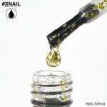 Xnail, pixel glossy top no wipe 4, 10 ml