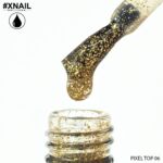 Xnail, pixel glossy top no wipe 6, 10 ml