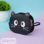 Сумочка через плечо &quot;Котик&quot; черный