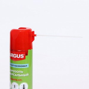 Аэрозоль от всех видов насекомых "Argus MAX" , дихлофос, без запаха, 600 мл