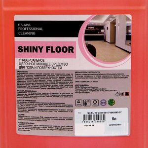 Средство моющее щелочное пенное для пола и поверхностей IPC Shiny Floor 5 л