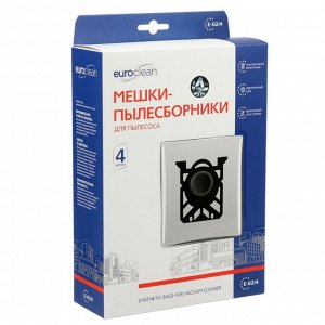 Мешок-пылесборник Euro синтетический, многослойный, 4 шт (Electolux S-Bag)