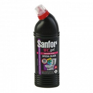 Cанитарно-гигиеническое cредство Sanfor WС гель, speсial black, 750 гр