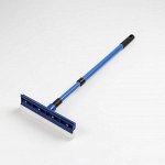 Окномойка с телескопической металлической окрашенной ручкой и сгоном , 20?49(75) см, поролон, цвет синий