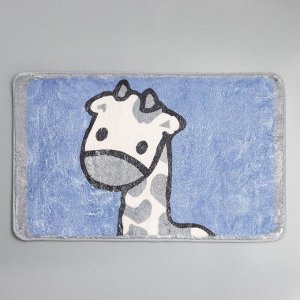 Коврик Доляна «Жираф», 50x80 см, микрофибра