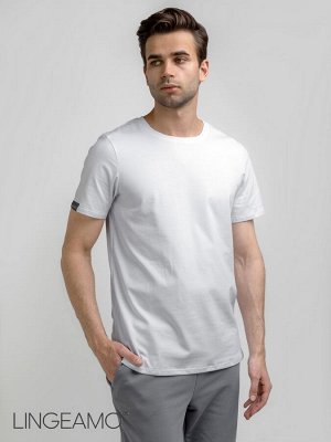 Трикотажная мужская футболка белая ВФ-10 (1)