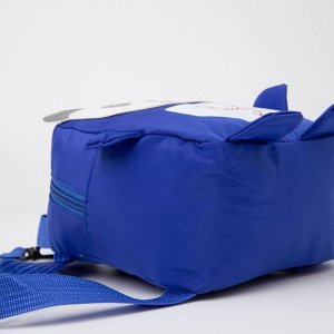 Рюкзак детский, отдел на молнии, цвет синий, «Панда»