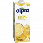 Напиток ALPRO 1л соевый со вкусом банана обогащ кальцием и витаминами