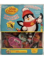 13.31.00 VIVACHOCO WINTER Ассорти темного и молочного шоколада с начинками (Лайм, Клубника, Апельсин) 170г*8шт