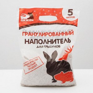 Гранулированный наполнитель "Пижон" для грызунов, 5 л