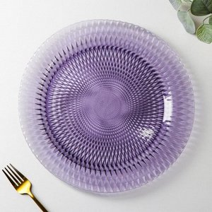Тарелка подстановочная Magistro «Династия», 33?2,5 см, цвет фиолетовый