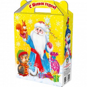 Новогодняя коробка для конфет и подарков "Милашки"