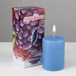 Свеча ароматическая &quot;Черничный пирог&quot;, 4?6 см, в коробке