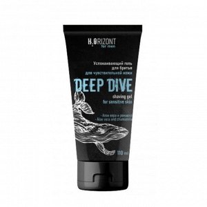 Ycпokauвaющuй гель для бpuтья DEEP DIVE, 110 мл