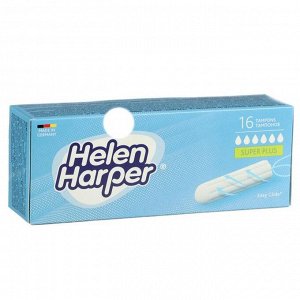 Тампоны безаппликаторные Helen Harper, Super Plus, 16 шт.