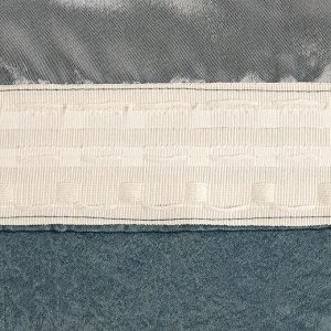 Штора портьерная Этель "Классика"цв.бирюзовый, 250*265 см,100% п/э