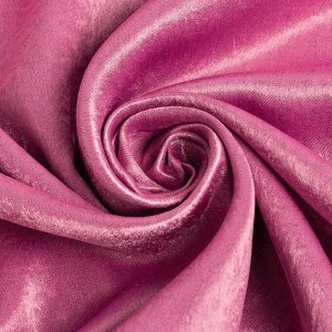 Штора портьерная Этель "Классика"цв.розовый, 250*265 см,100% п/э