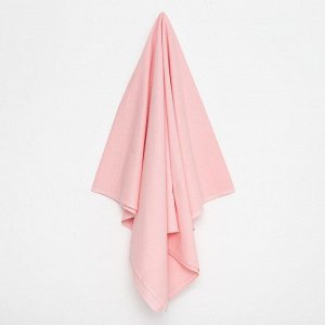 Простыня вафельная для бани 150х180 см, цвет пыльно-розовый