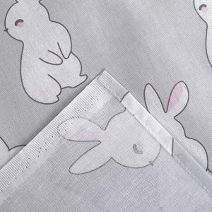 Простыня Cute rabbit 150х214 см, 100% хлопок, бязь