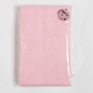 Наволочка Этель 50х70 см, цв. розовый, 100% хлопок, бязь
