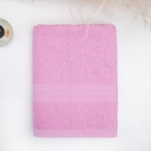Полотенце махровое 50*90 цвет светло-розовый 100% хл., 440 г/м2