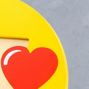 Фоторамка Innova 10х10 см "Emoji smiley heart eyes"