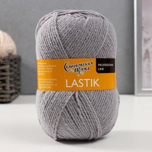 Пряжа Lastik (Ластик) 28% имп.мерин.шерсть, 69% акрил, 3% эластан 365м/100гр(71130 ангора)